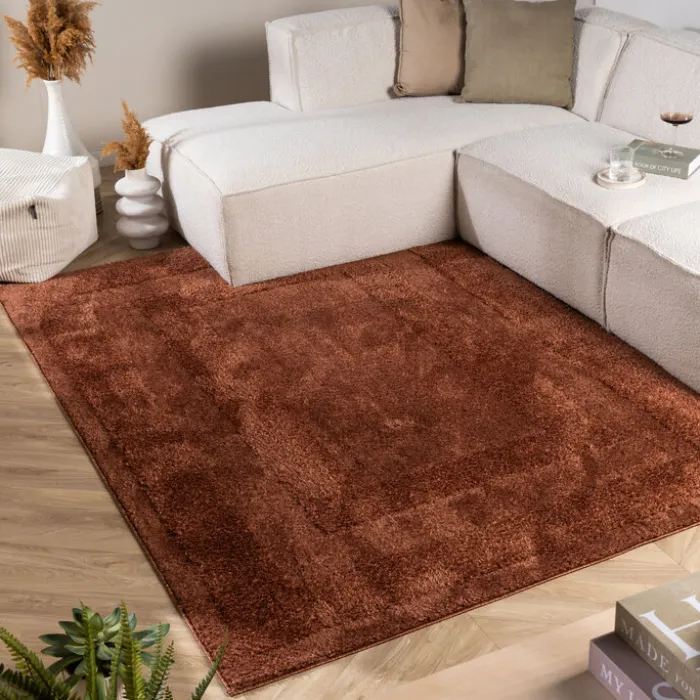 Teppich Skandinavisch - Lova Border Terra