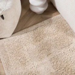 Teppich Skandinavisch - Lova Border Beige