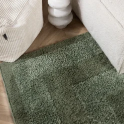 Teppich Skandinavisch - Lova Border Grün