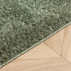 Teppich Skandinavisch - Lova Border Grün