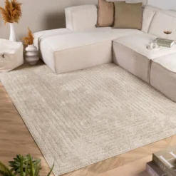 Teppich Skandinavisch - Lova Frames Beige