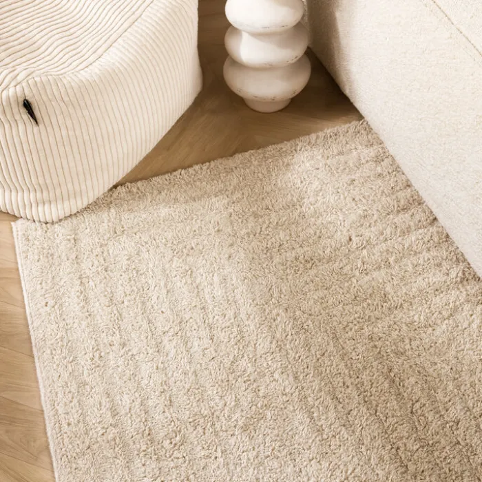 Teppich Skandinavisch - Lova Frames Beige