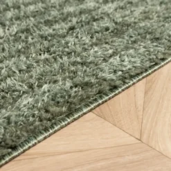 Teppich Skandinavisch - Lova Frames Grün