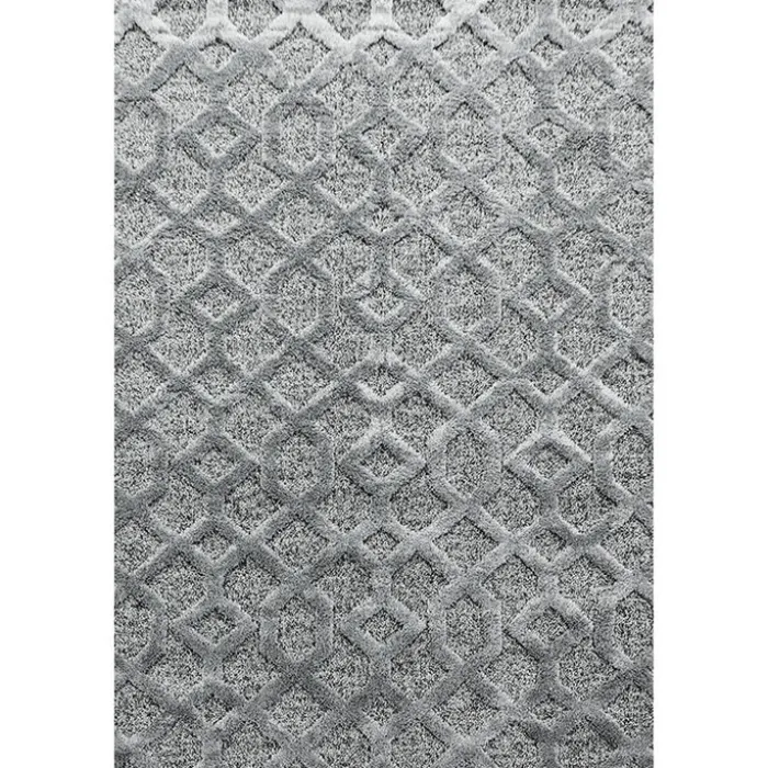 Teppich Skandinavisch - Pitea Tile Grau