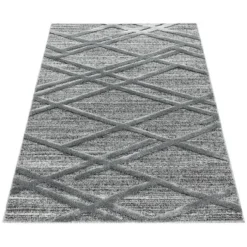 Teppich Skandinavisch - Pitea Double Grau