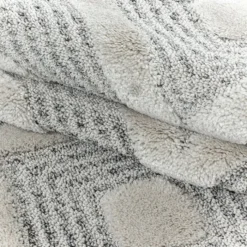 Teppich Skandinavisch - Pitea Ethno Creme Grau