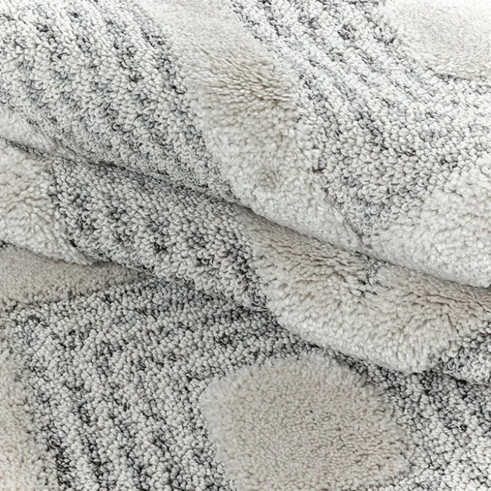 Teppich Skandinavisch - Pitea Ethno Creme Grau