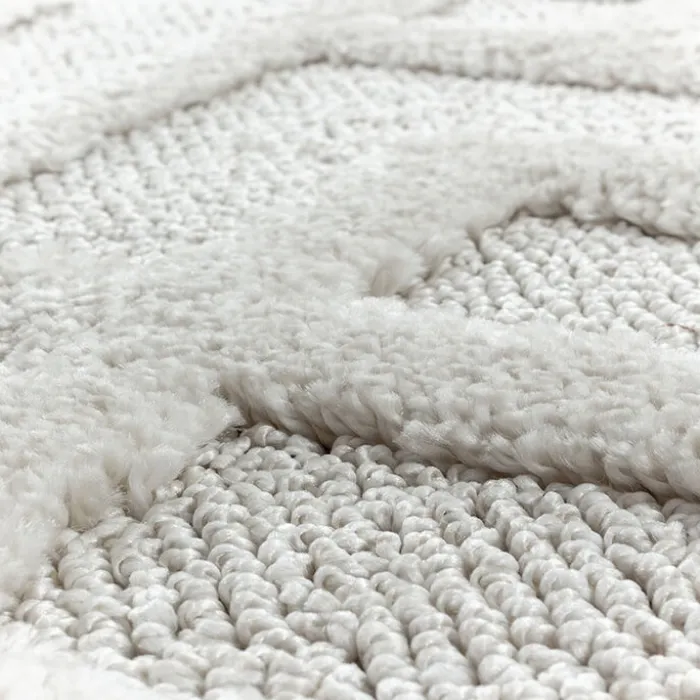 Teppich Skandinavisch - Pitea Pattern Creme