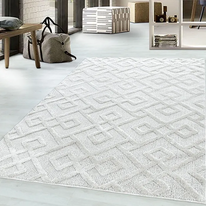Teppich Skandinavisch - Pitea Pattern Creme