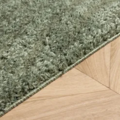 Teppich Skandinavisch Rund - Lova Arches Grün