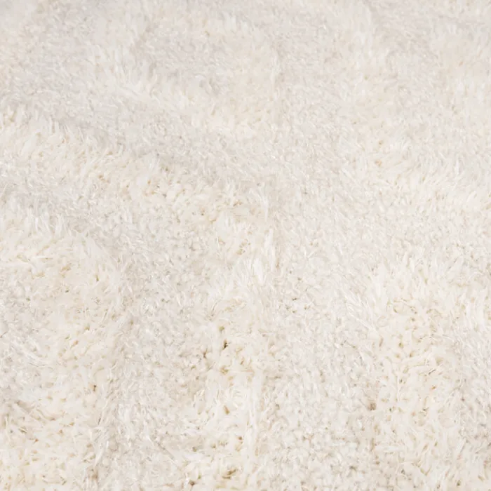 Teppich Skandinavisch Rund - Lova Diamond Creme