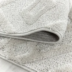 Teppich Skandinavisch Rund - Pitea Pattern Creme