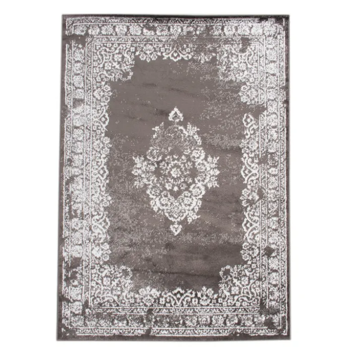 Teppich Vintage - Adore Medaillon Taupe Grau