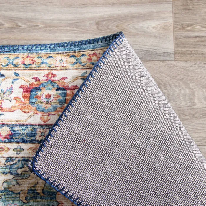 Teppich Vintage - Azara Hellblau