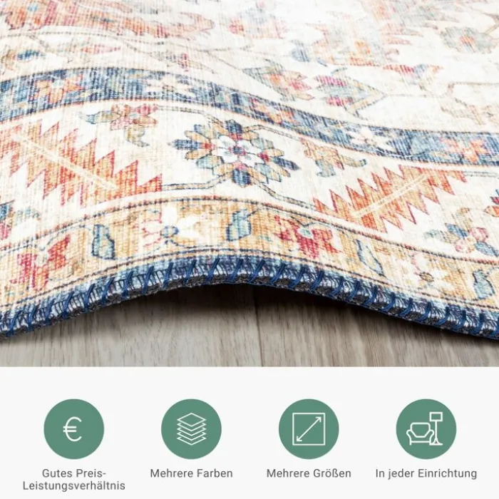 Teppich Vintage - Azara Persia Hellblau