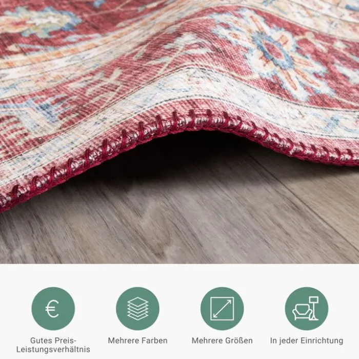 Teppich Vintage - Azara Rot