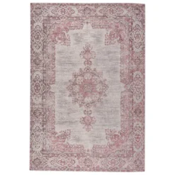 Teppich Vintage - Dreams Grau Rosa