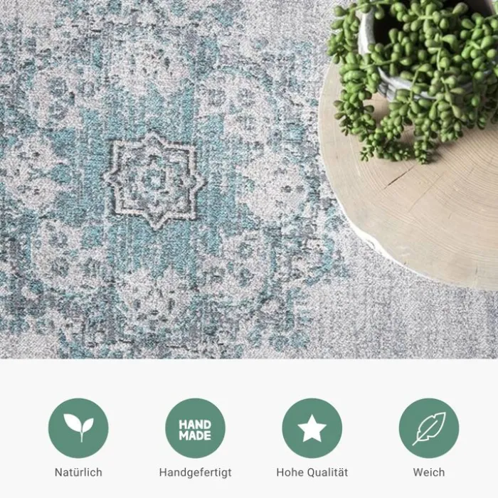 Teppich Vintage - Dreams Mint Türkis