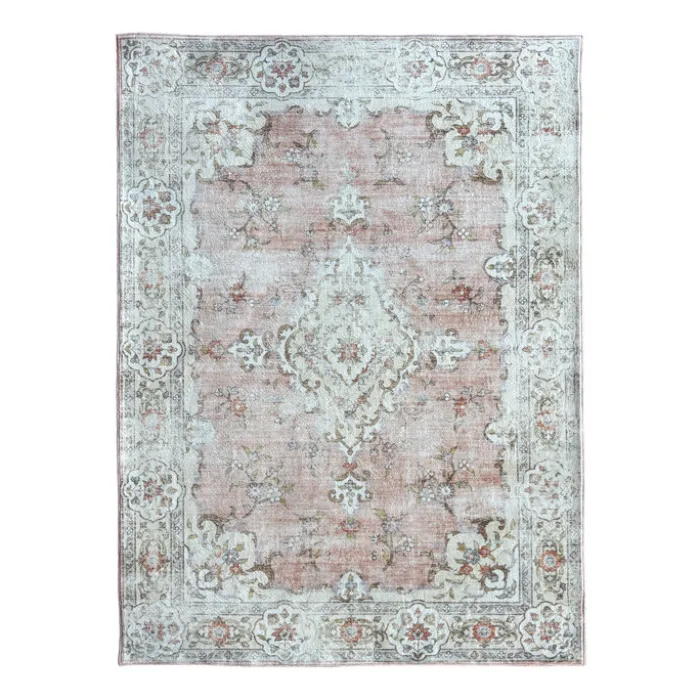 Teppich Vintage - Ember Medaillon Rosa