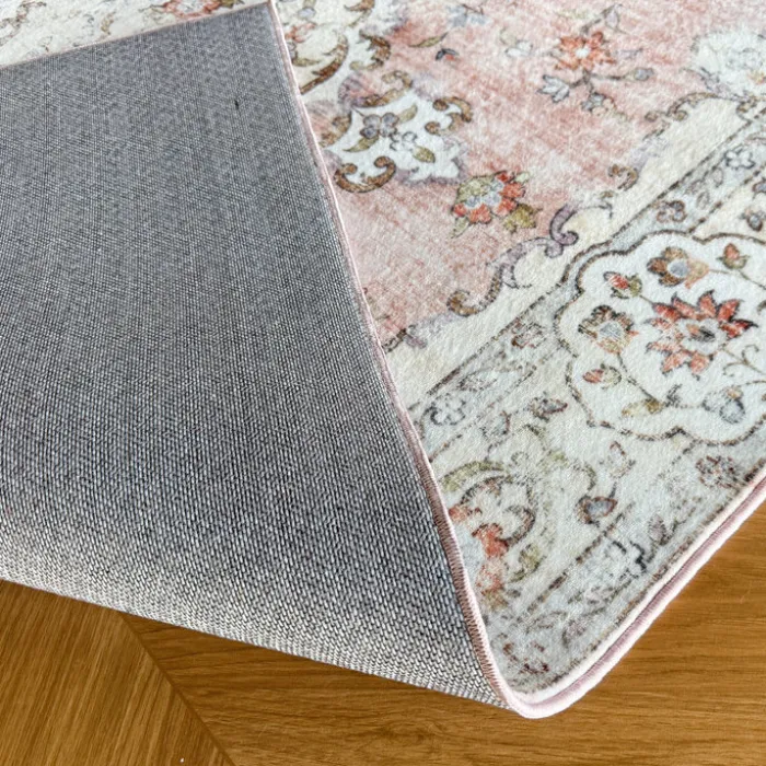 Teppich Vintage - Ember Medaillon Rosa