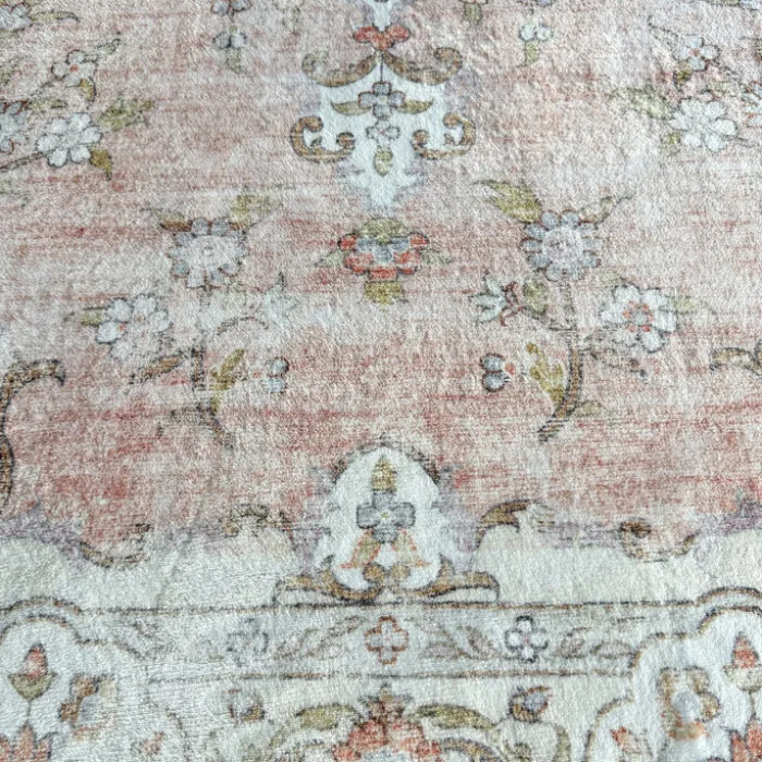 Teppich Vintage - Ember Medaillon Rosa