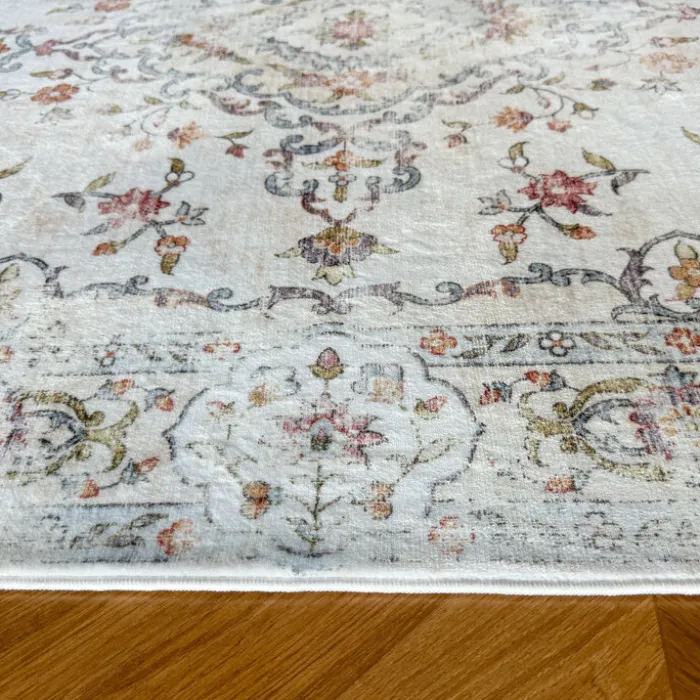 Teppich Vintage - Ember Medaillon Bunt