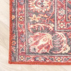 Teppich Vintage - Estate Medaillon Rot
