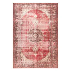 Teppich Vintage - Estate Medaillon Rot