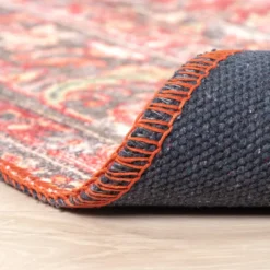 Teppich Vintage - Estate Medaillon Rot
