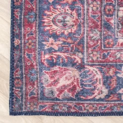 Teppich Vintage - Estate Medaillon Bordeaux Rot