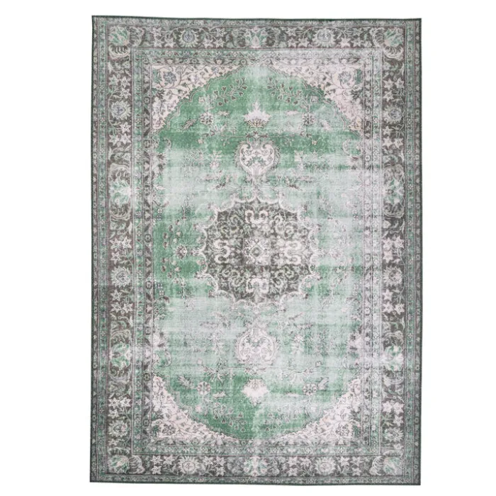 Teppich Vintage - Estate Medaillon Dunkelgrün