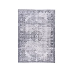 Teppich Vintage - Estate Medaillon Grau