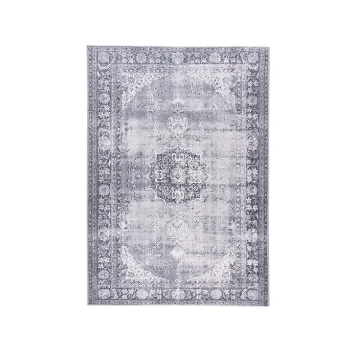 Teppich Vintage - Estate Medaillon Grau