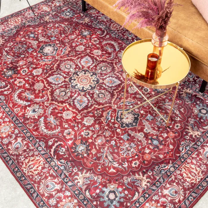 Teppich Vintage - Imagine Medaillon Rot