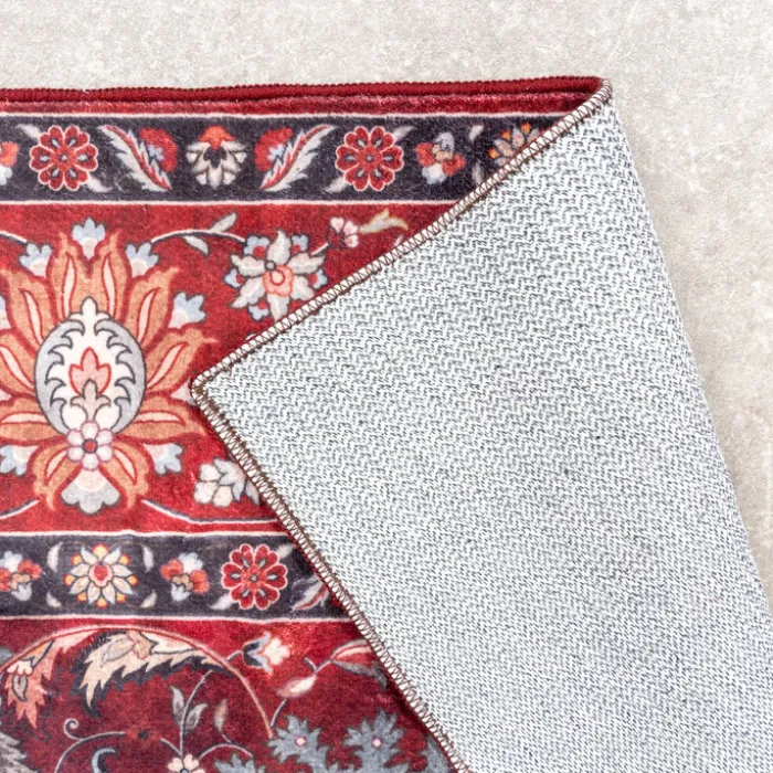 Teppich Vintage - Imagine Medaillon Rot