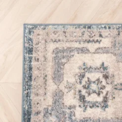 Teppich Vintage - Inspire Creme Blau 215
