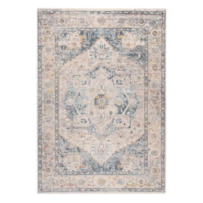Teppich Vintage - Inspire Creme Blau 217
