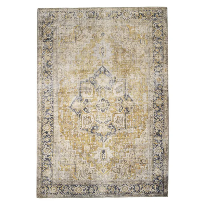 Teppich Vintage - Lugan Gelb