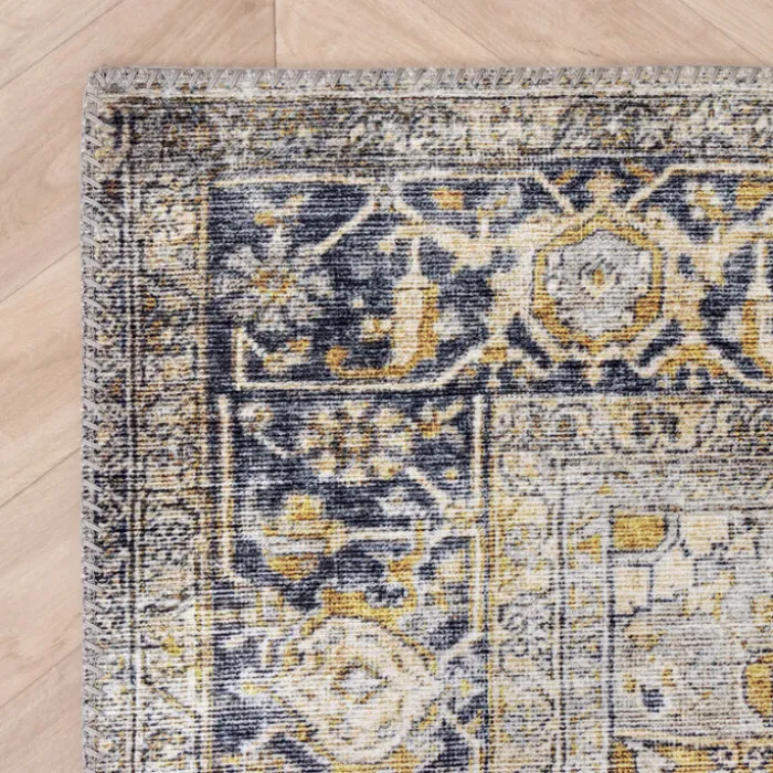 Teppich Vintage - Lugan Gelb