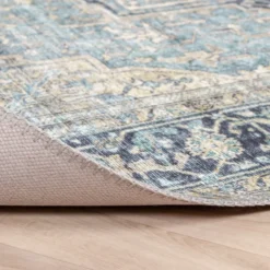 Teppich Vintage - Lugan Hellblau