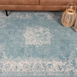 Teppich Vintage - Miracle Blau