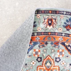 Teppich Vintage Rund - Imagine Oriental Grün
