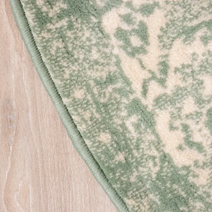 Teppich Vintage Rund - Wonder Grün