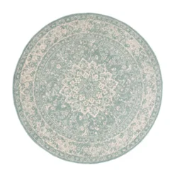 Teppich Vintage Rund - Wonder Oriental Grün