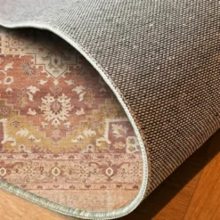 Teppich Vintage - Sage Medaillion Terracotta