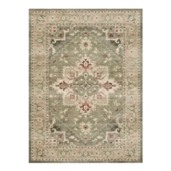 Teppich Vintage - Sage Medaillion Grün