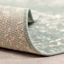 Teppich Vintage - Spring Ethnic Grün Creme