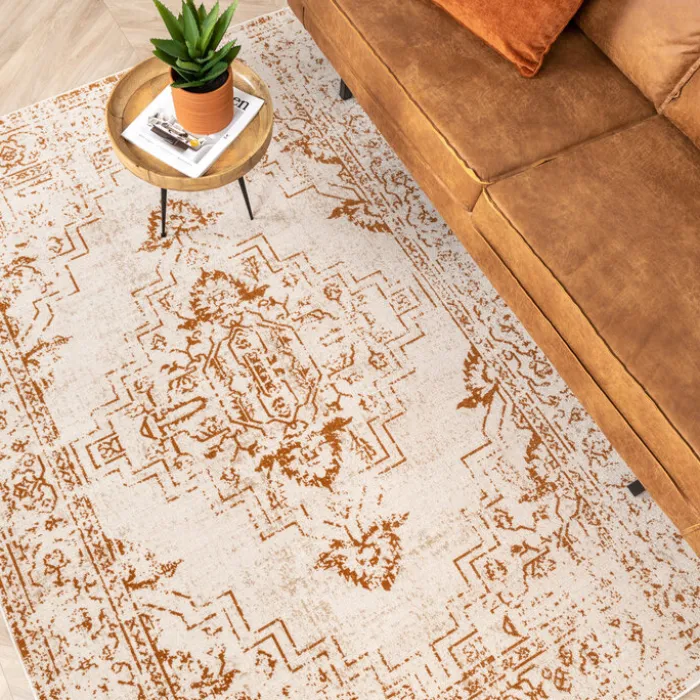 Teppich Vintage - Spring Ethnic Creme Terra