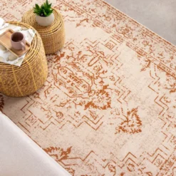 Teppich Vintage - Spring Ethnic Creme Terra