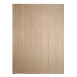 Teppich Wohnzimmer - Charm Arches Beige